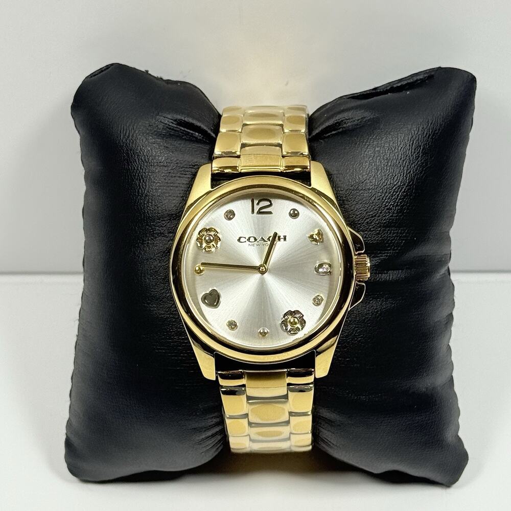 Coach Greyson Accessories Silver Dial 14504022 Women’s Watch